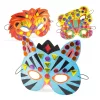 Djeco Készítsd magad! - Állati álarcok - Jungle animals, 3–5 év, Többszínű