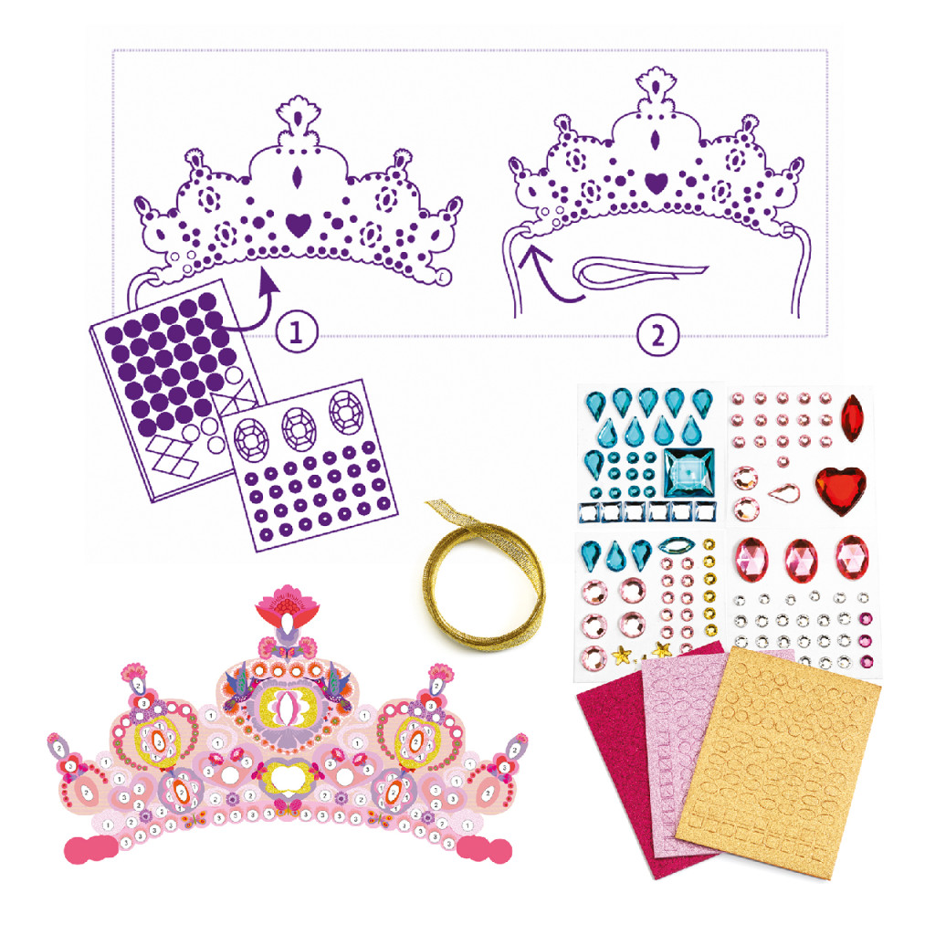 Készítsd magad! - Hercegnők fejdísze - Like a princess – alternatív kép 3