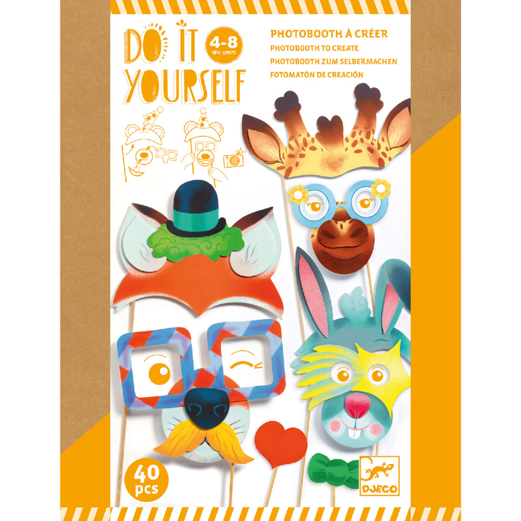 Készítsd magad! - Állatmaszkos buli - Animal party – alternatív kép 1
