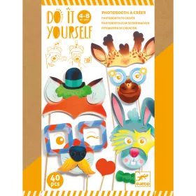Djeco Készítsd magad! - Állatmaszkos buli - Animal party, 3–5 év, Többszínű