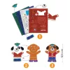 Djeco Csináld magad! - Állati család - Funky family, 3–5 év, Többszínű