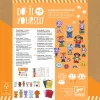 Djeco Csináld magad! - Állati család - Funky family, 3–5 év, Többszínű