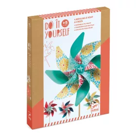 Djeco Készítsd magad! - Szélforgók - Sweet, 3–5 év, Többszínű