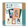 Djeco Készítsd magad! - Családgyűjtő kártyajáték - Creature chic - FSC MIX, 3–5 év, Többszínű