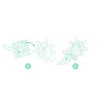 Djeco Készítsd magad! - Kis tündérek - Little fairies, 3–5 év, Többszínű