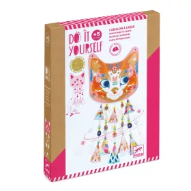 Djeco Készítsd magad! - Kitty szélcsengő - Kitty, 3–5 év, Többszínű