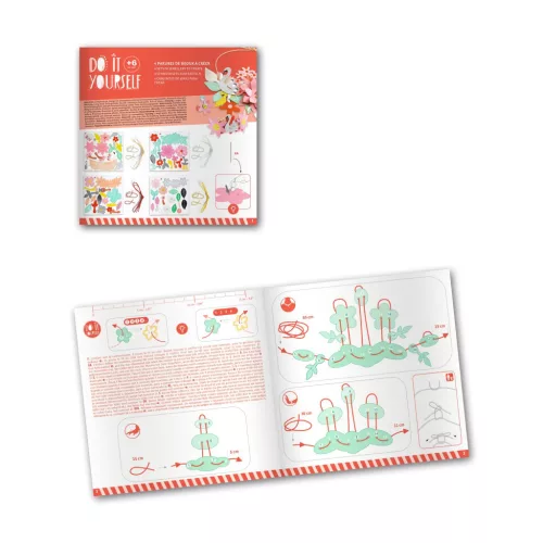 Djeco Készítsd magad! - Papírékszer készítő - Colourful fun, 3–5 év, Többszínű