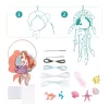 Djeco Készítsd magad! - Álomörző hableány - Gentle mermaid, 3–5 év, Többszínű