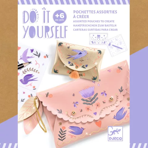 Djeco Csináld magad - Édes és trendi - Sweet fashionista, 3–5 év, Többszínű
