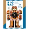 Djeco Csináld magad! - Falióra fiúszobába - IdőRobi - Robotime, 3–5 év, Többszínű