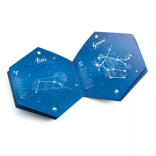 Djeco Csináld magad! - Csillagkép-nézegető - Constellations, 3–5 év, Többszínű