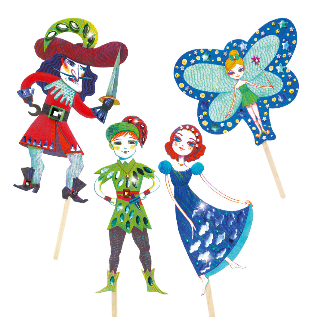 Készítsd magad! - Pálcás báb figurák - Peter Pan – alternatív kép 1