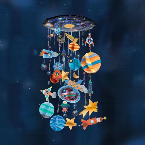 Djeco Csináld magad - Naprendszer - Solar system, 6–8 év, Többszínű