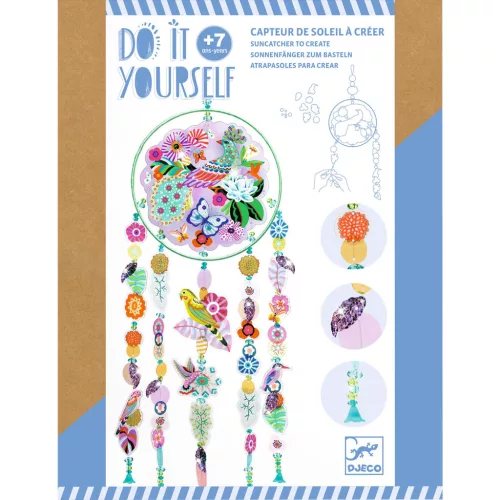 Djeco Csináld magad! - Fényfogó, Paradicsomi madarak - Paradise bird, 3–5 év, Többszínű
