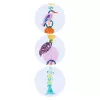 Djeco Csináld magad! - Fényfogó, Paradicsomi madarak - Paradise bird, 3–5 év, Többszínű
