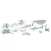 Djeco Készítsd magad! - Élet a tengerben 3D-ben - Sea life, 3–5 év, Többszínű