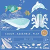 Djeco Készítsd magad! - Élet a tengerben 3D-ben - Sea life, 3–5 év, Többszínű