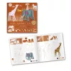 Djeco Készítsd magad! - Élet a szavannán 3D-ben - Savanna, 3–5 év, Többszínű