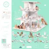 Djeco Készítsd magad! - Baba ház bútorokkal 3D-ben - Doll’s house, 6–8 év, Többszínű