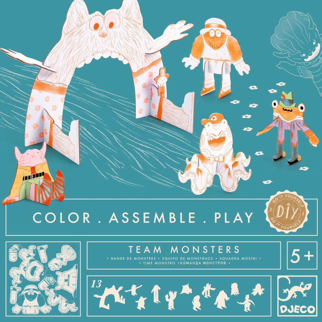 Csináld magad - Szörnykommandó 3D-ben - Team monsters – alternatív kép 1