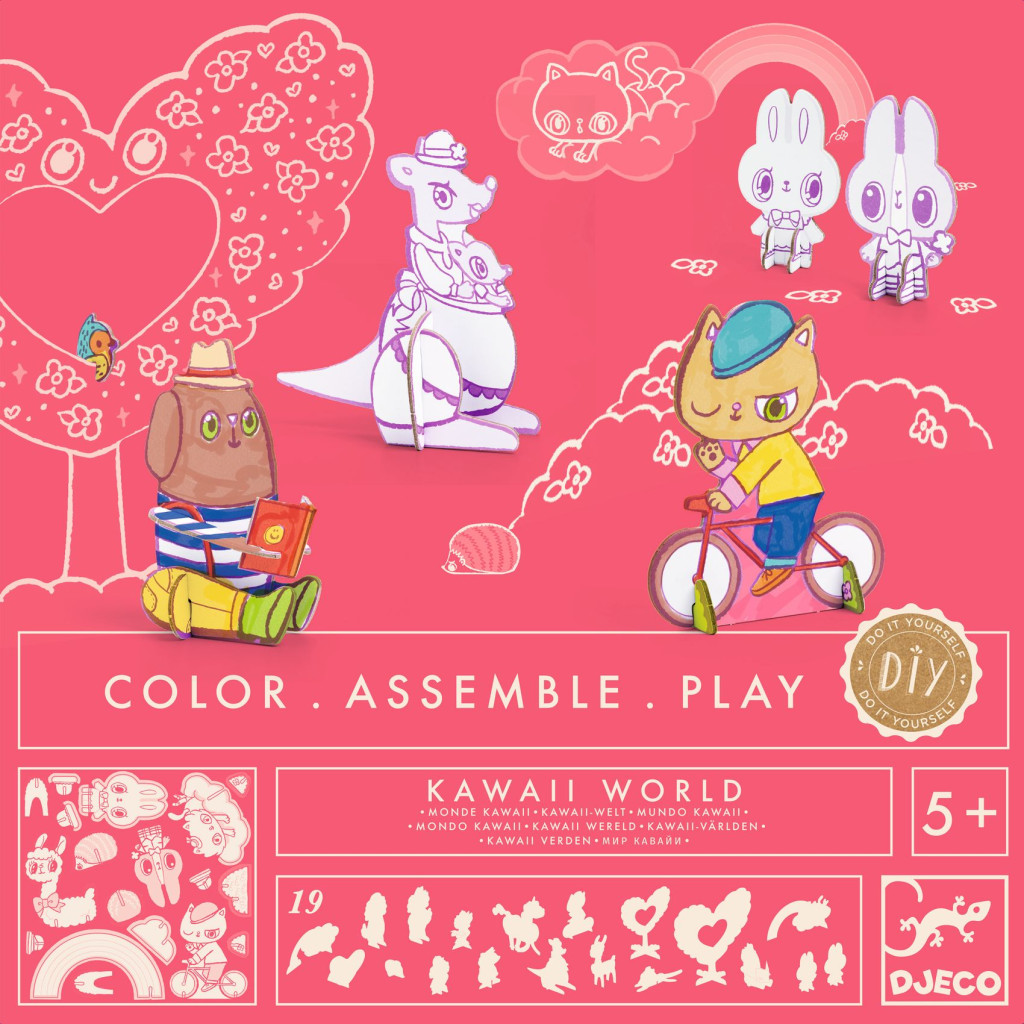Csináld magad - Cukiföld lakói 3D-ben - Kawaii world – alternatív kép 1