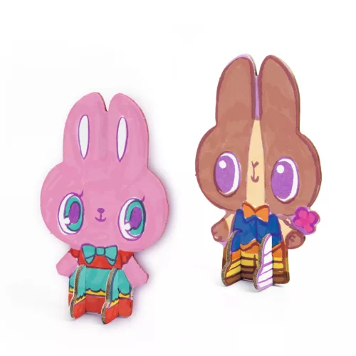 Djeco Csináld magad - Cukiföld lakói 3D-ben - Kawaii world, 3–5 év, Többszínű