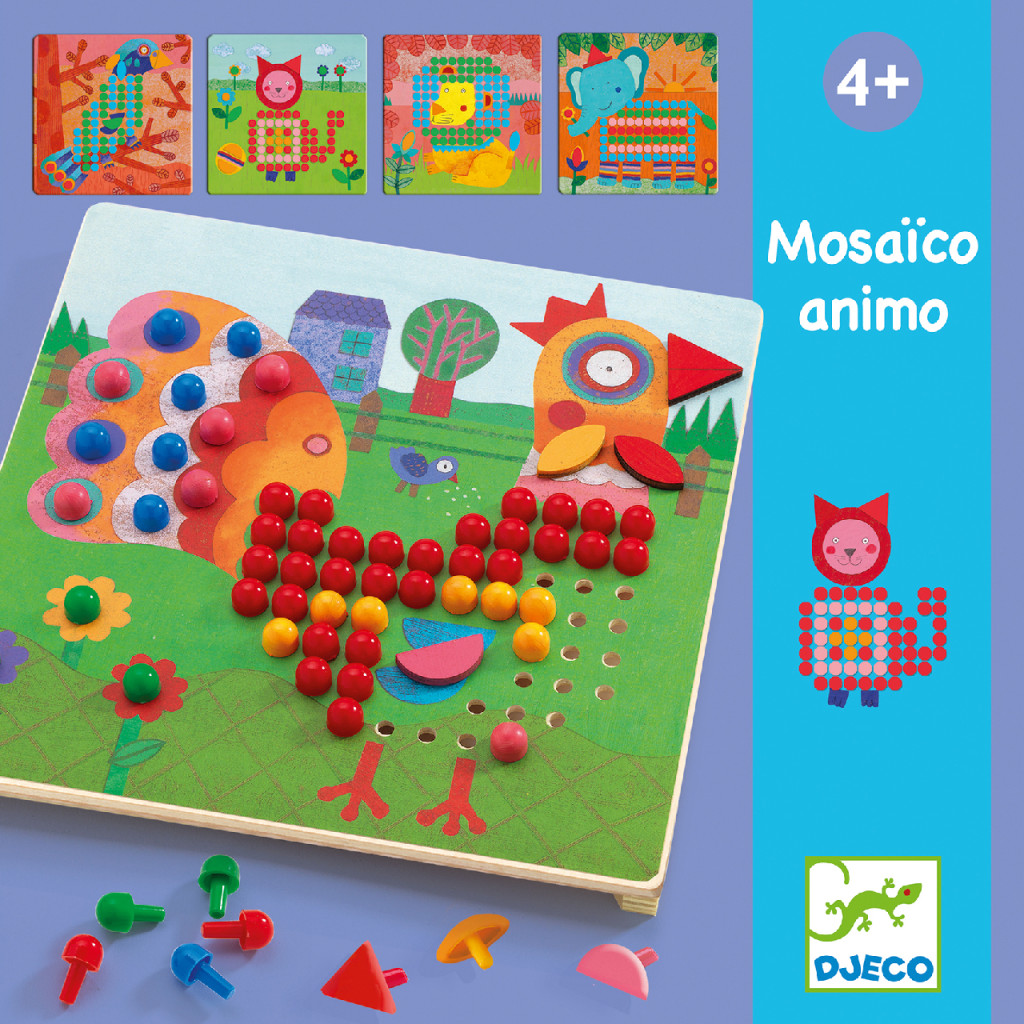 Pötyi mozaik - Állatok - Mosaico Animo – alternatív kép 1