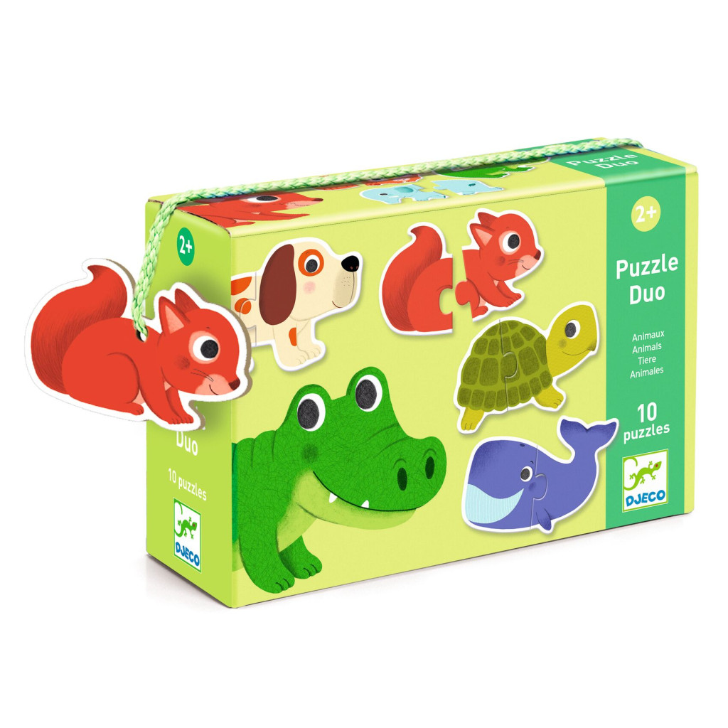 Párosító puzzle - Állatos, 20 db-os - Animals – fő nézet