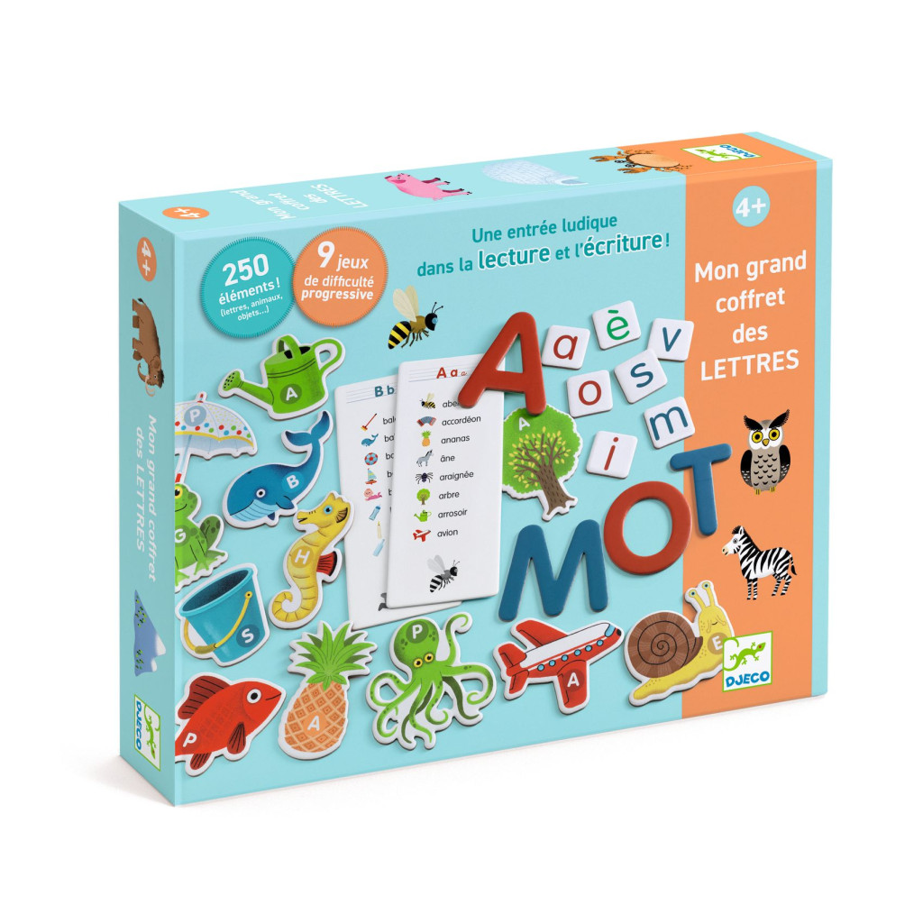 Fejlesztő játék - Csak Francia nyelvre - Grand coffret Lettres – fő nézet