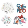 Djeco Fejlesztő játék - Csak Francia nyelvre - Grand coffret Lettres, 3–5 év, Többszínű