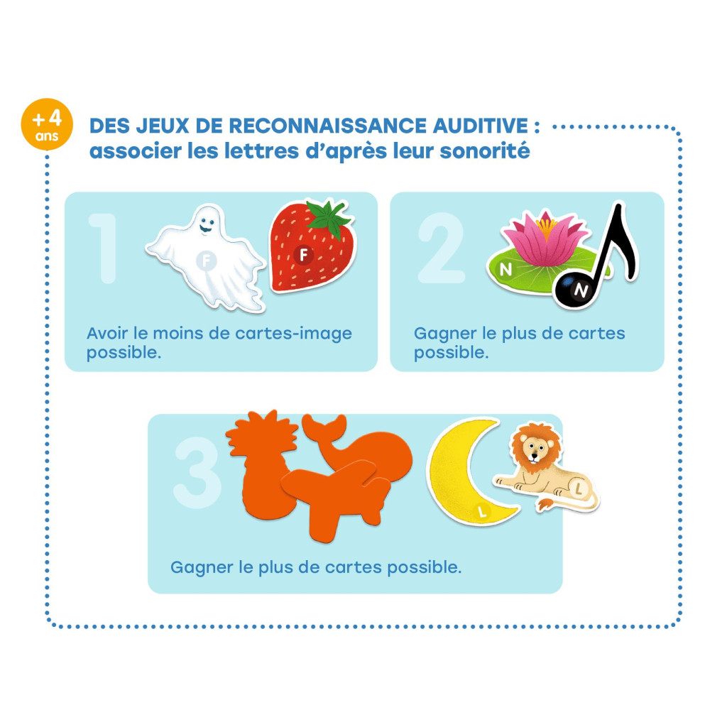 Fejlesztő játék - Csak Francia nyelvre - Grand coffret Lettres – alternatív kép 3