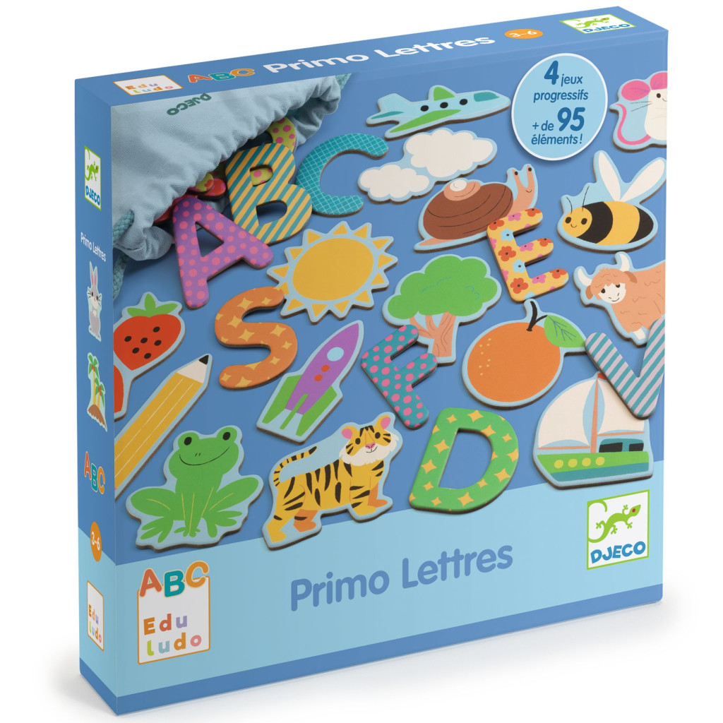 Fejlesztő játék - Csak Francia nyelvre - Eduludo - Lettres – fő nézet