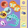 Djeco Memóriajáték - Kicsi állatok - Memo Small animals, 3–5 év, Többszínű