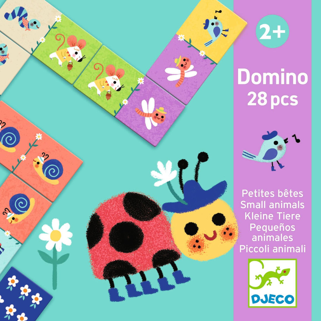 Dominó játék - Kicsi állatok - Domino Small animals – alternatív kép 2
