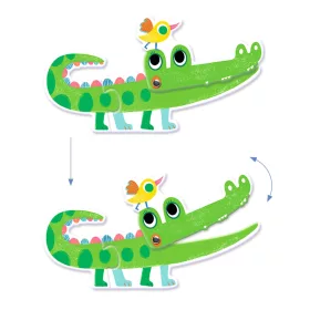 Párosító puzzle - Ormányos - Articulo Animals