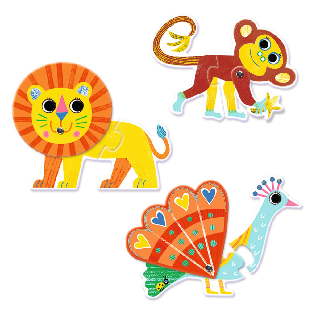 Párosító puzzle - Ormányos - Articulo Animals – alternatív kép 3