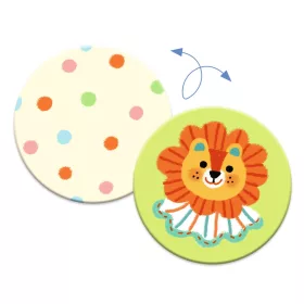 Djeco Memória játék - Kedvencek - Memo Stuffed animals, 3–5 év, Többszínű