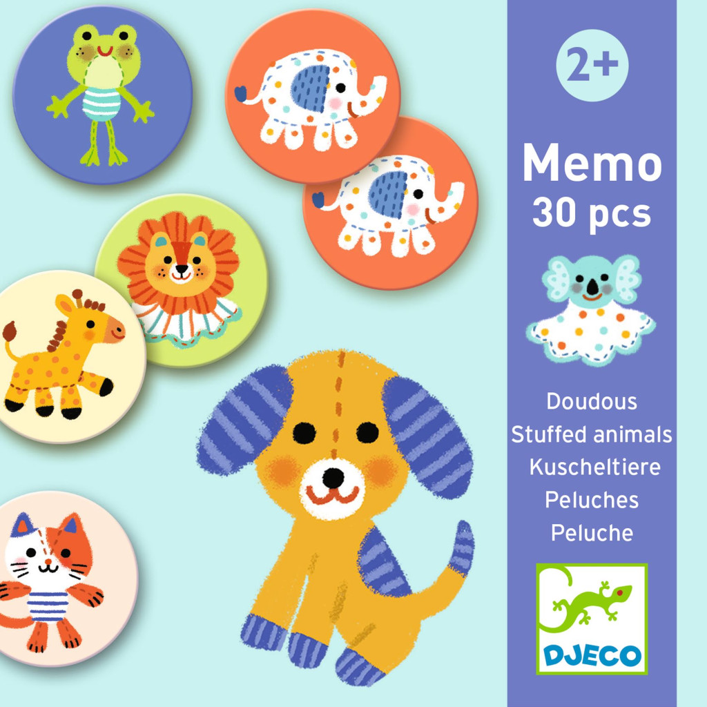 Memória játék - Kedvencek - Memo Stuffed animals – alternatív kép 3