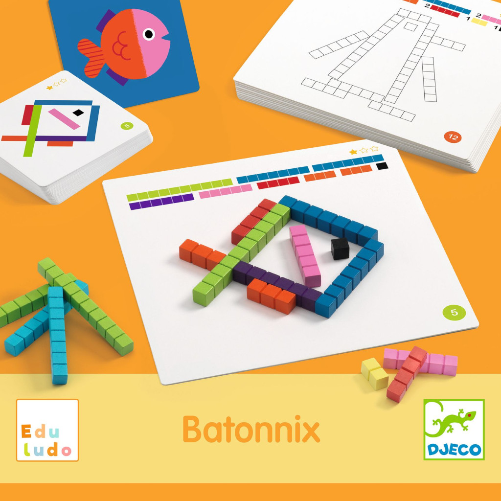 Fejlesztő játék - Mérőrúd-hálózat - Eduludo Batonnix – alternatív kép 2