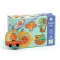 Djeco Párosító puzzle - Járművek, 20 db-os - Duo Vehicles, 6–8 év, Többszínű
