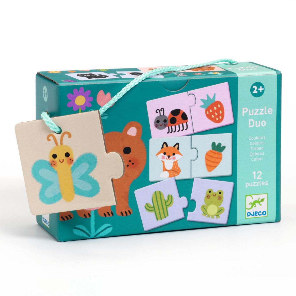 Párosító puzzle - Színpárosító, 24 db-os - Colours – fő nézet