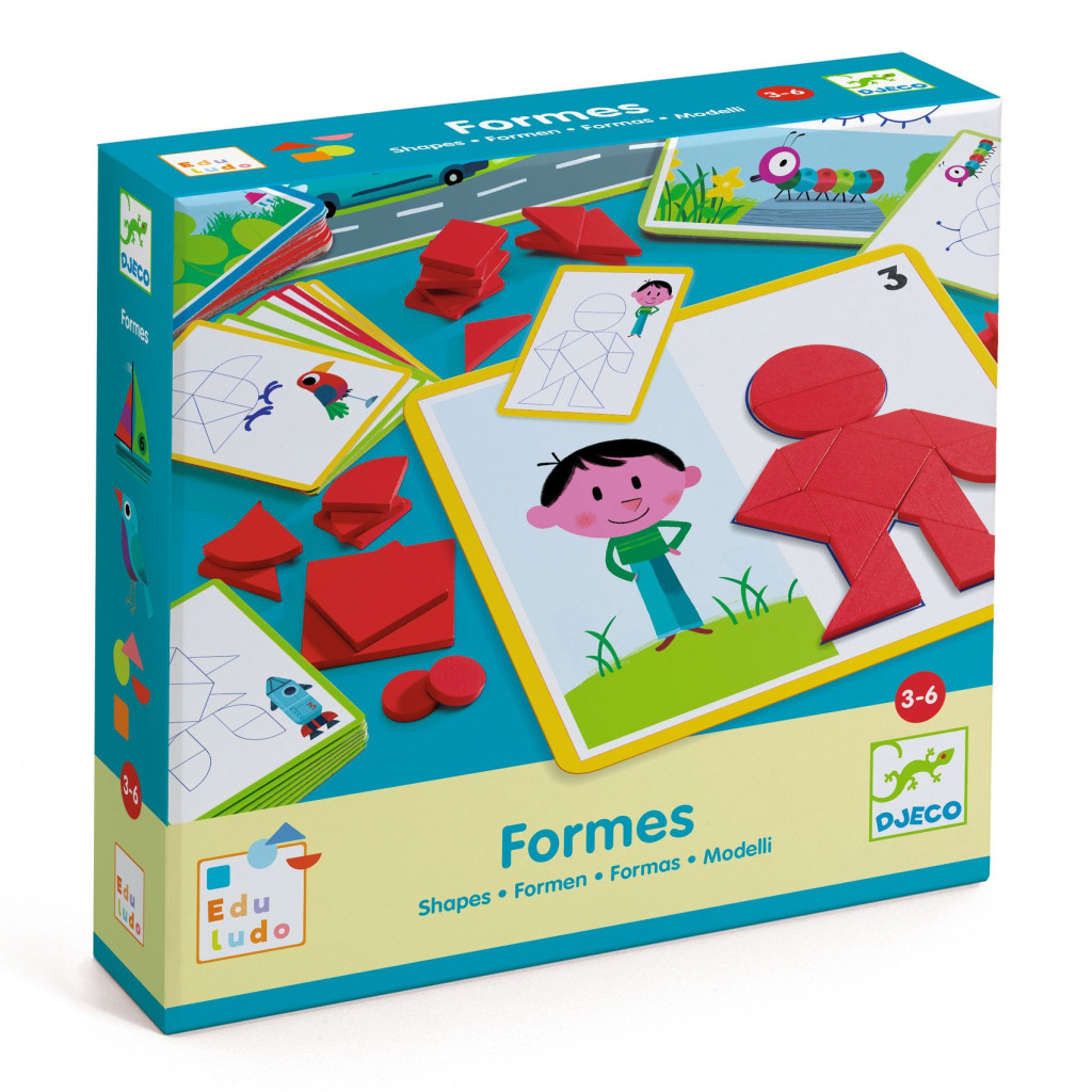 Fejlesztő játék - Alakzatok és formák - Eduludo Shapes – fő nézet