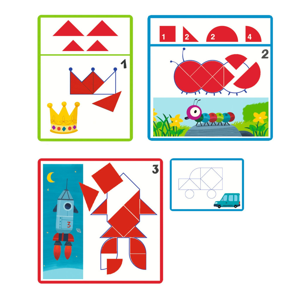 Fejlesztő játék - Alakzatok és formák - Eduludo Shapes – alternatív kép 2
