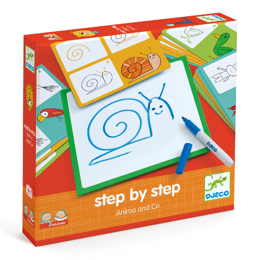 Rajzolás lépésről lépésre - Állatok - Step by step Animals and Co – fő nézet