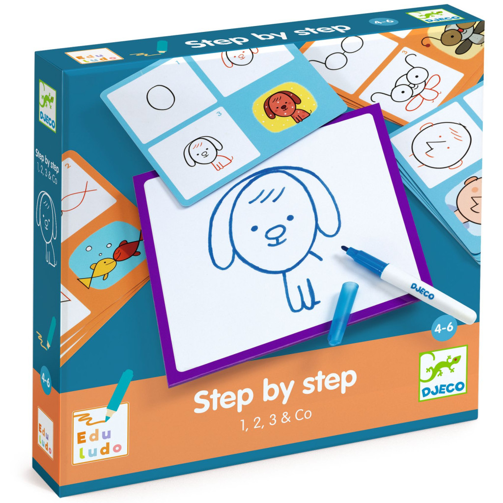 Rajzolás lépésről lépésre - Lépés lépés után - Step by Step 1, 2, 3 & Co – fő nézet
