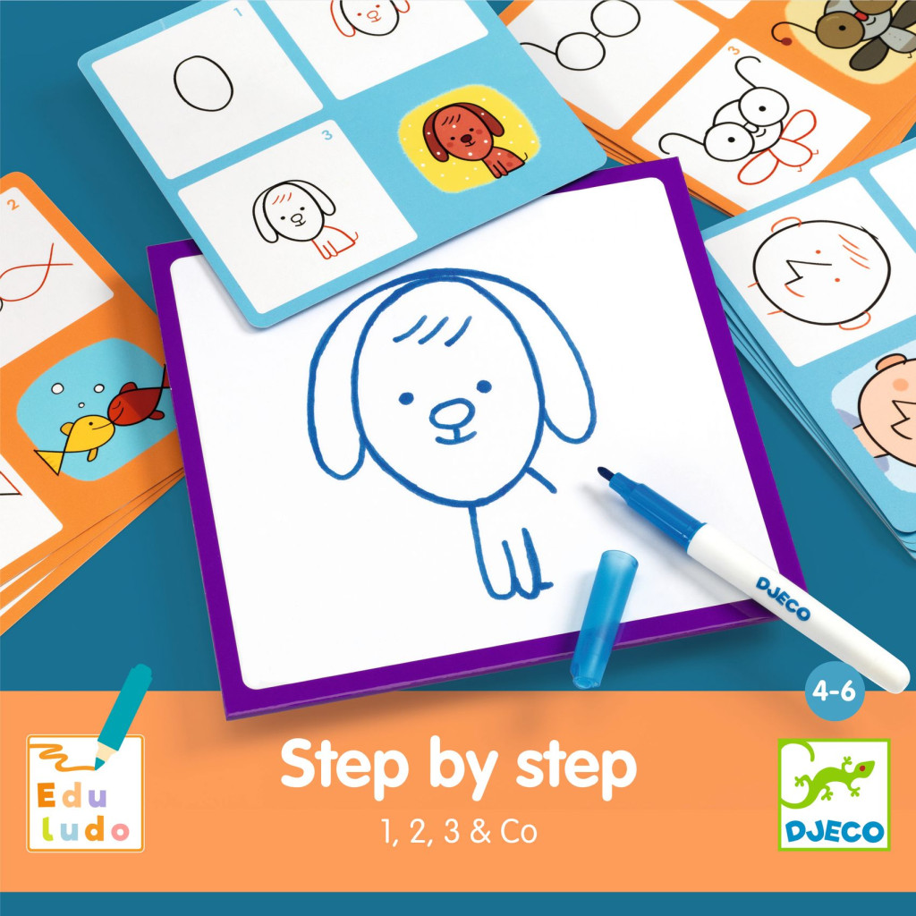 Rajzolás lépésről lépésre - Lépés lépés után - Step by Step 1, 2, 3 & Co – alternatív kép 2