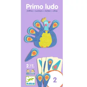 Djeco Primo Ludo - Négyig - 1,2,3,4, 3–5 év, Többszínű