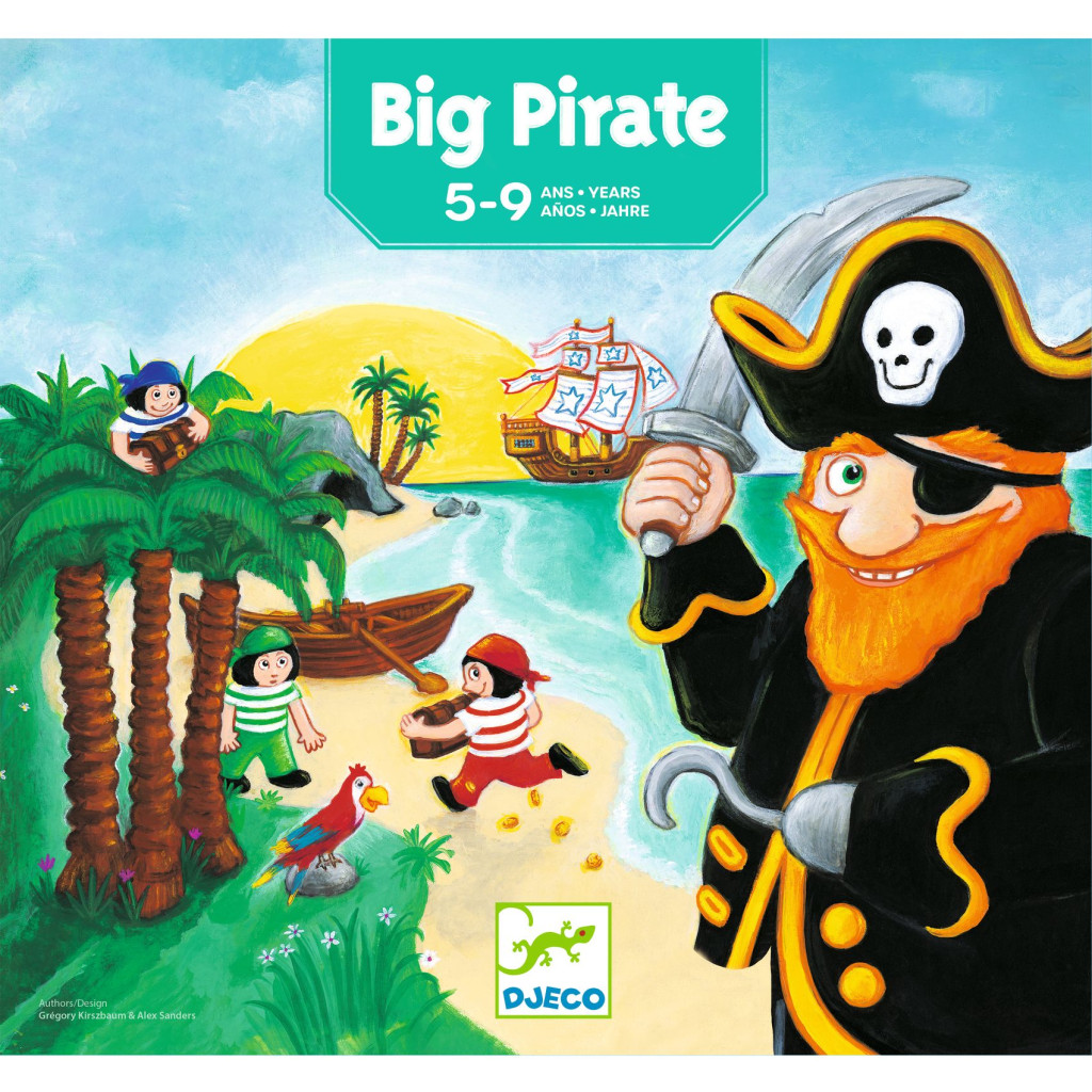 Társasjáték - Nagy kalóz - Big pirate – alternatív kép 2