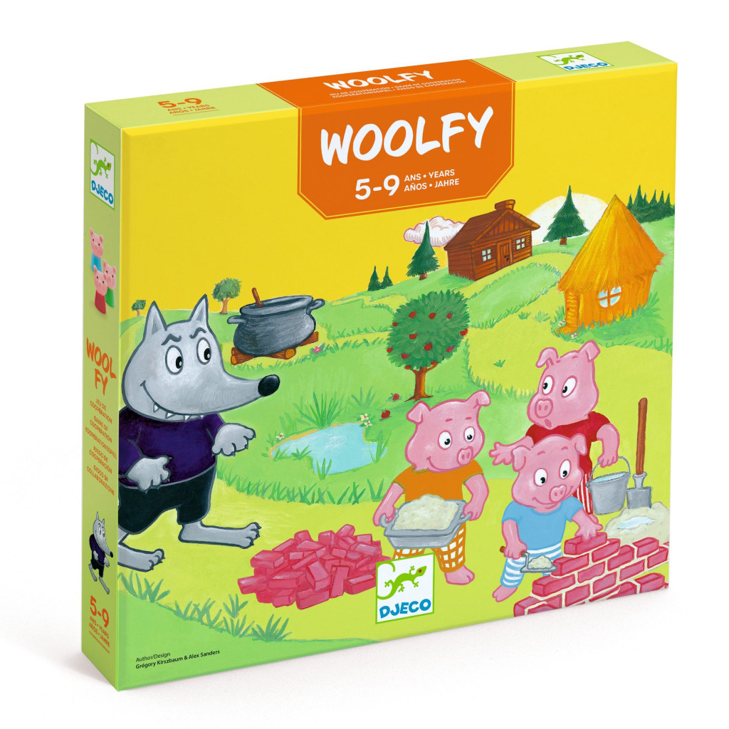 Társasjáték - A három kismalac - Woolfy – fő nézet