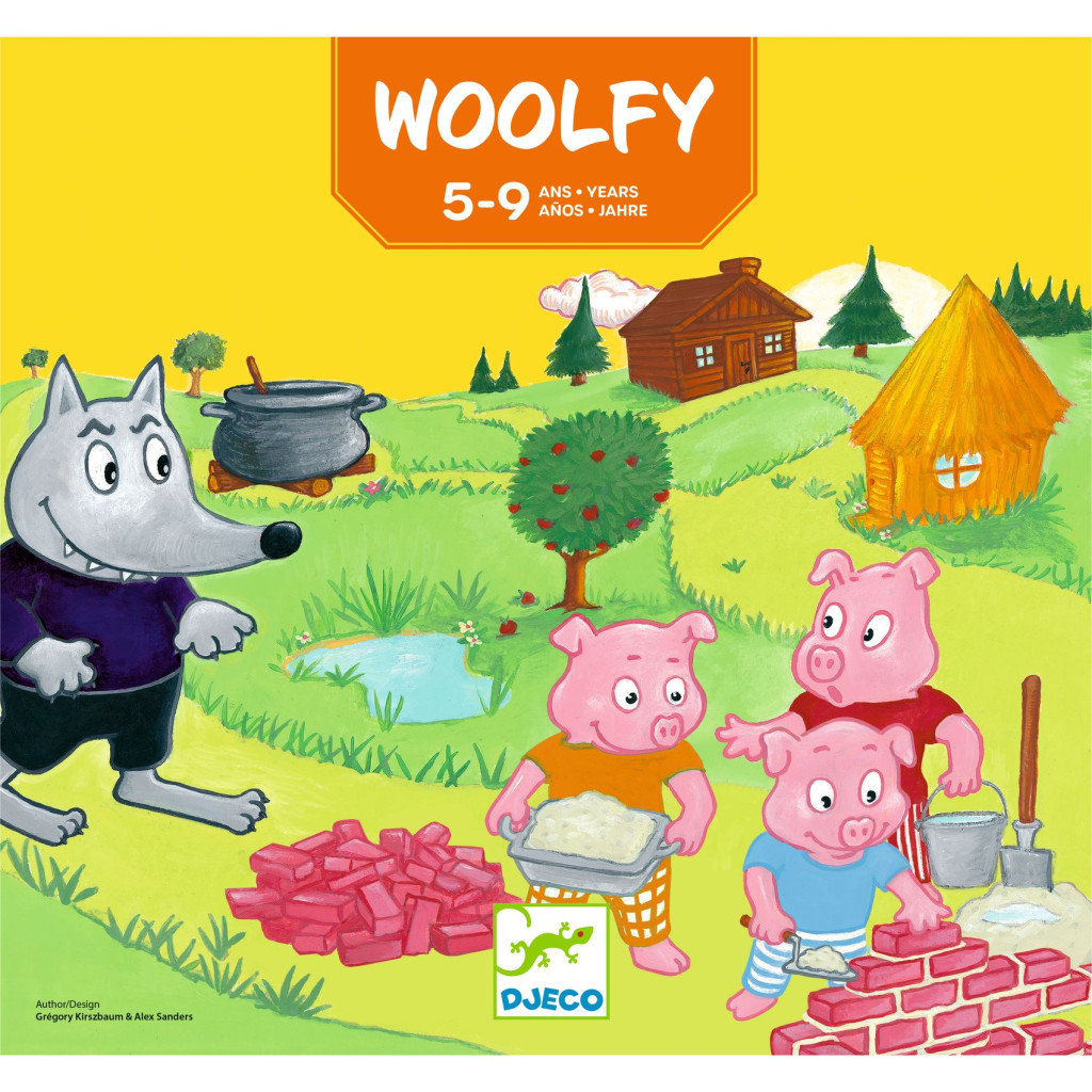 Társasjáték - A három kismalac - Woolfy – alternatív kép 3